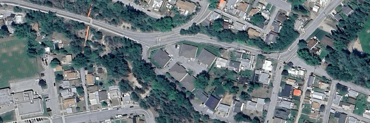 aerial view
