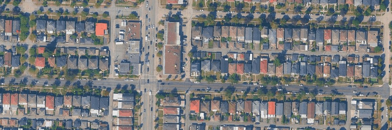 aerial view