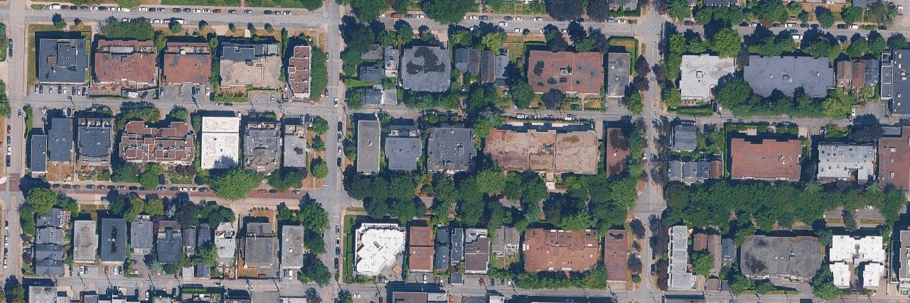 La Mirada aerial view