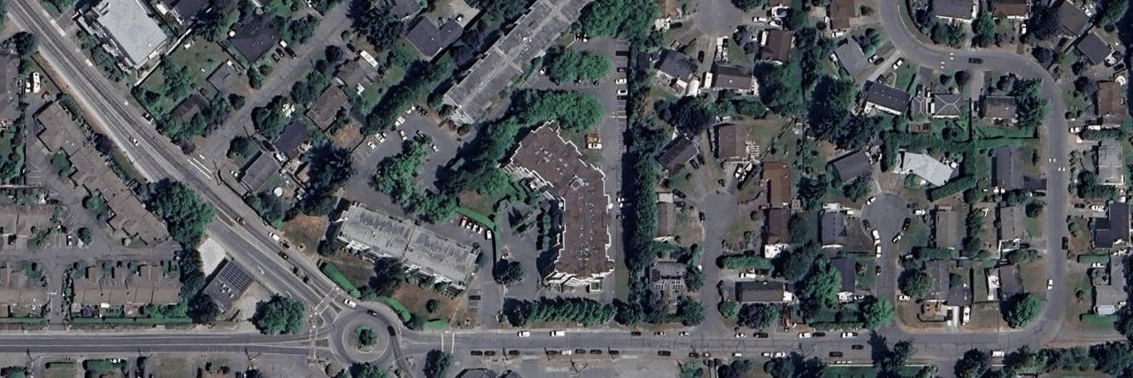 BRENTWOOD LANE aerial view