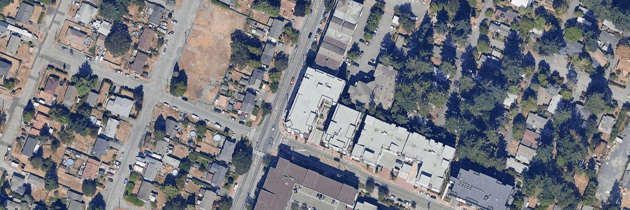 Langford Tower aerial view