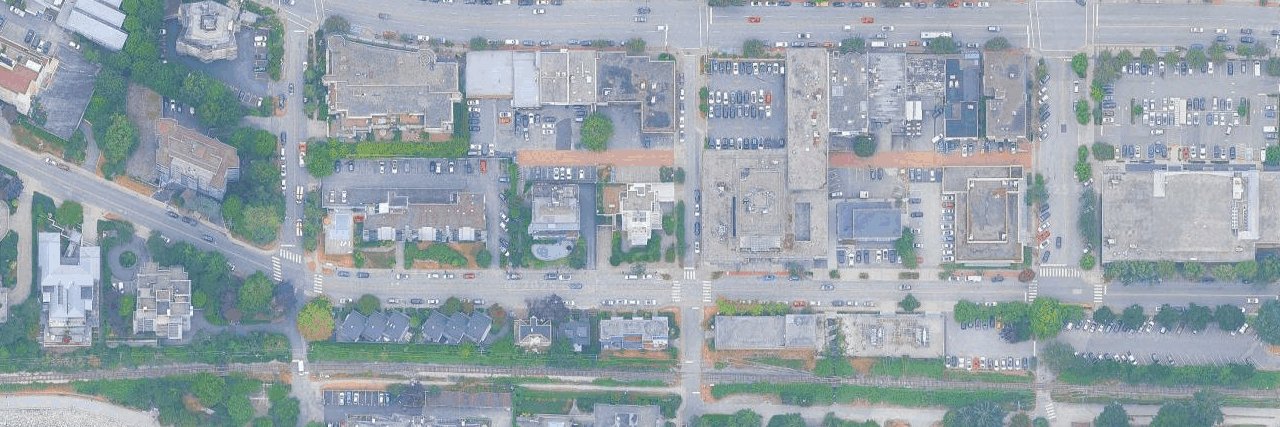 Norfolk House aerial view