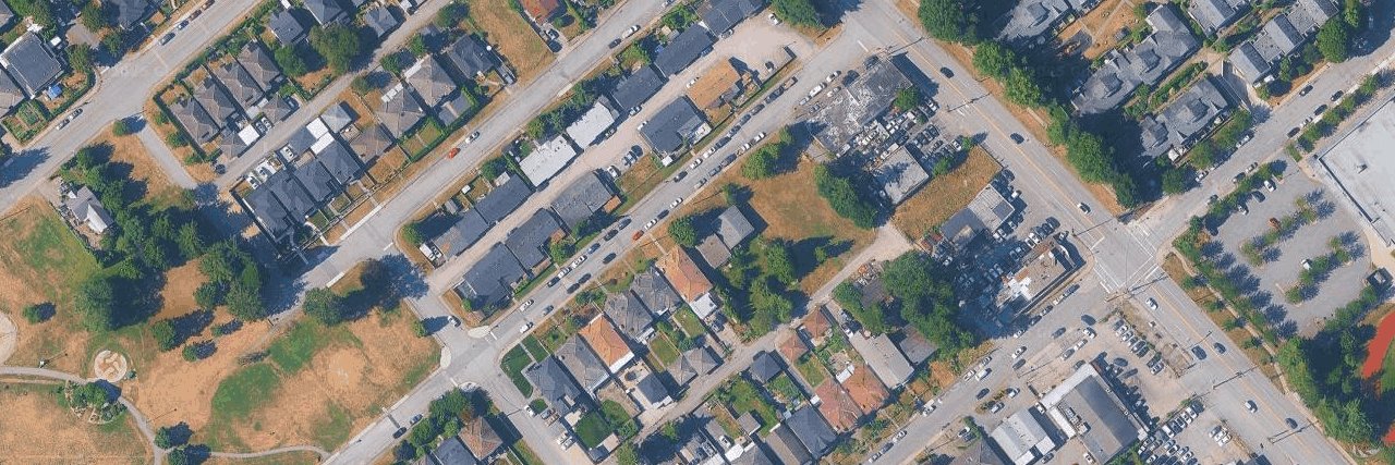 Four-Plex Unit 4 Back aerial view