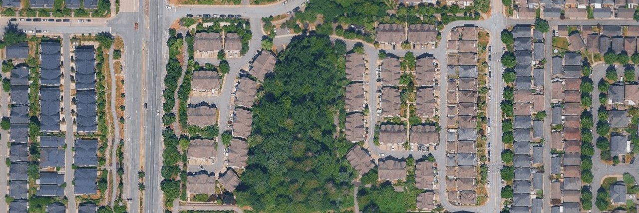 Daybreak aerial view