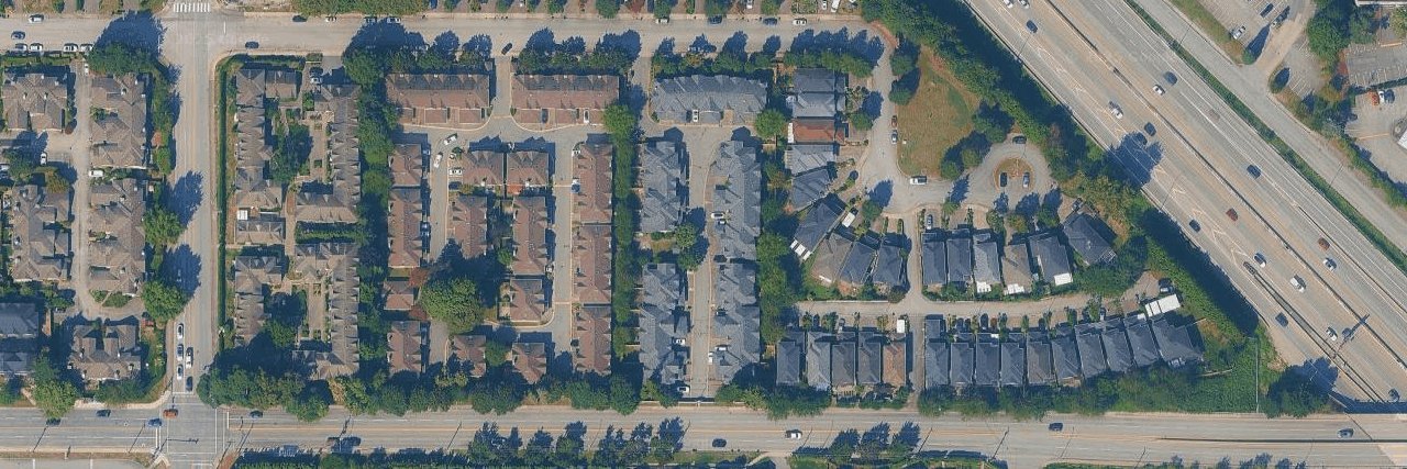 Richland Court aerial view
