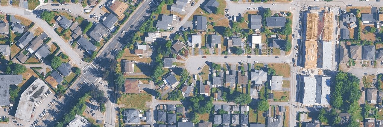 Burquitlam aerial view