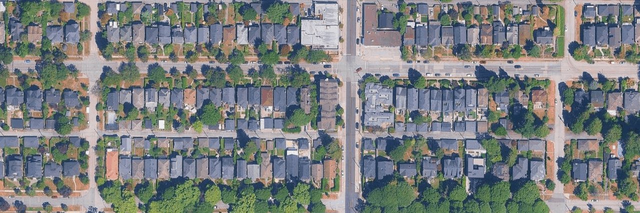Mackenzie Gardens aerial view