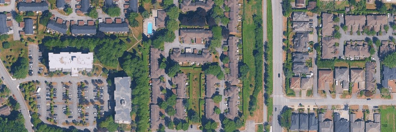 Countryside aerial view