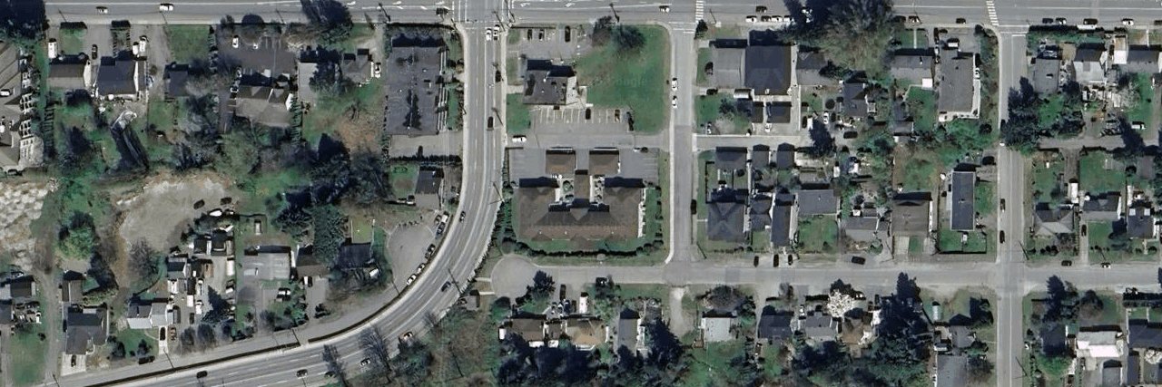 Maple Grove Manor aerial view