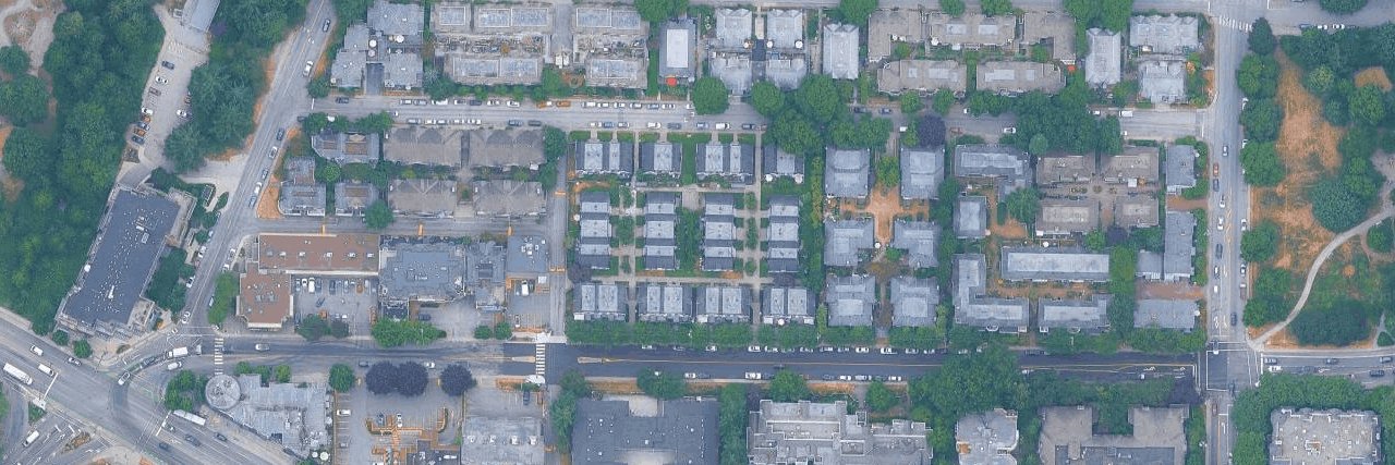 Tobruck Gardens aerial view