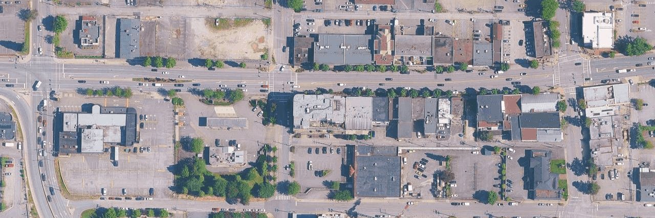 223 North aerial view