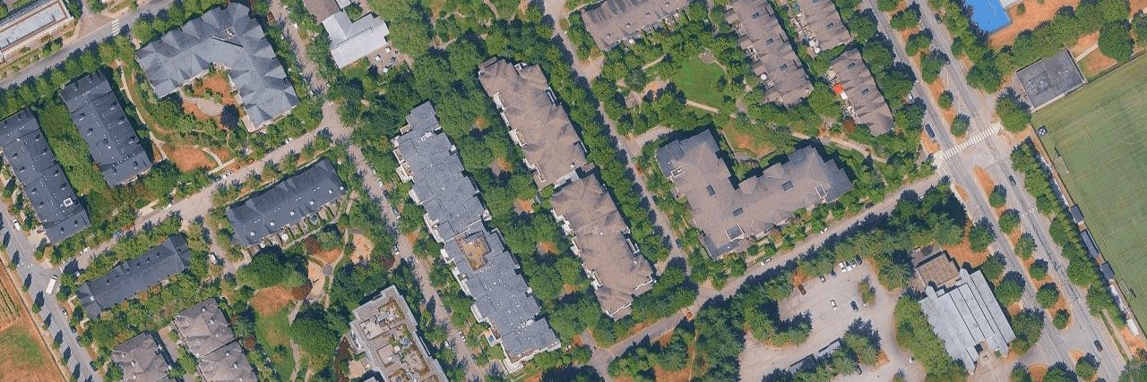 Reflections aerial view