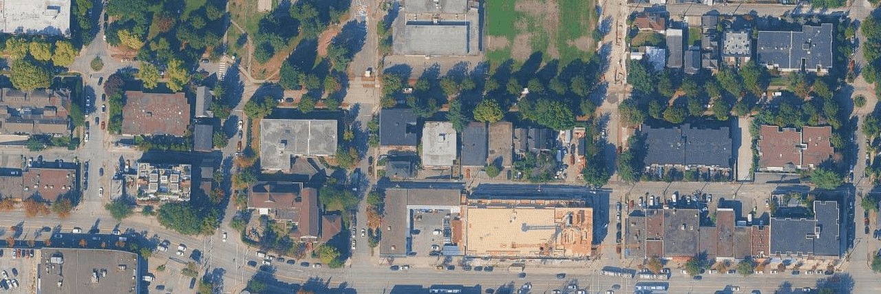 Vancouver Manor aerial view