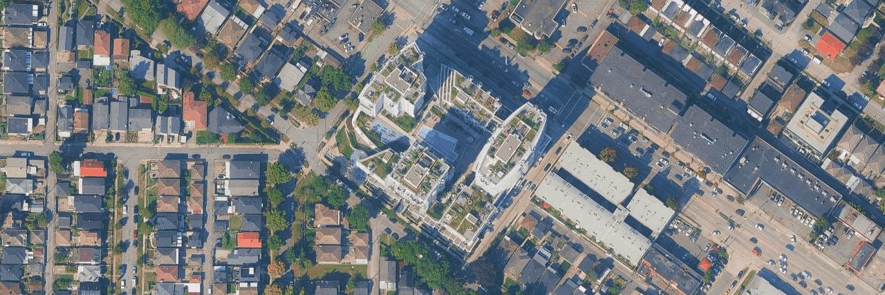 Kensington Gardens aerial view