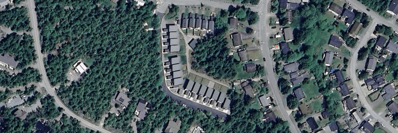 RAINCOAST COMMONS aerial view