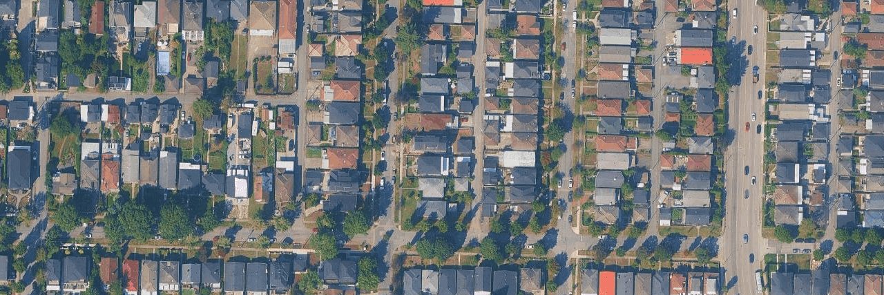 aerial view