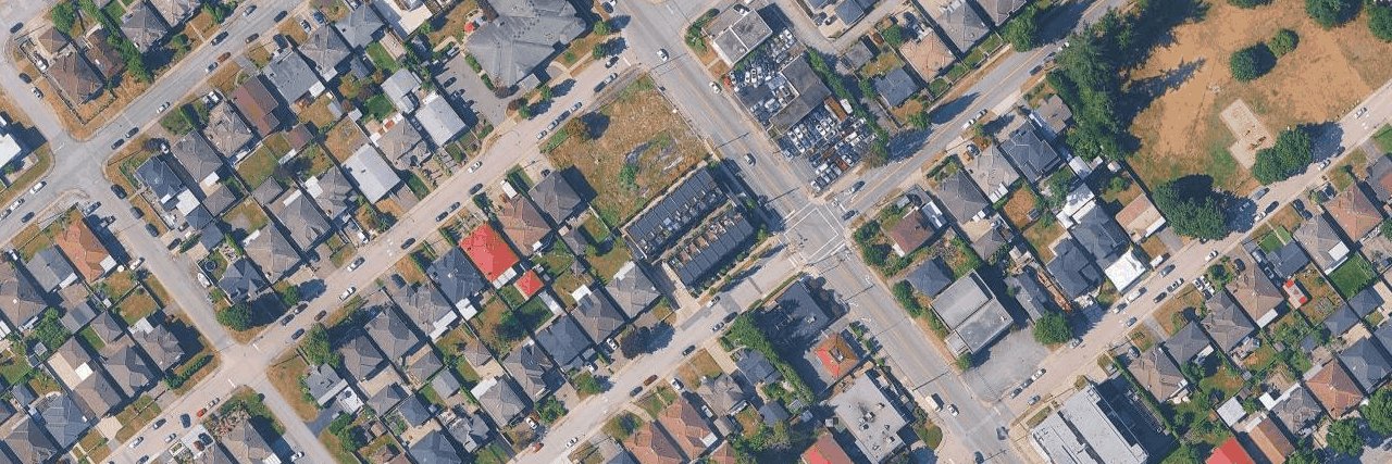Gateway City Homes aerial view