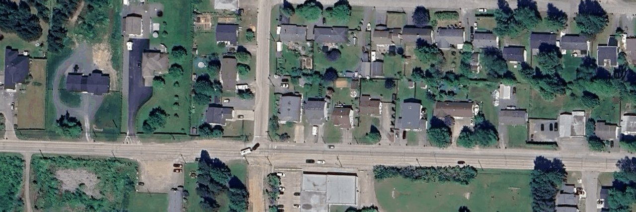aerial view