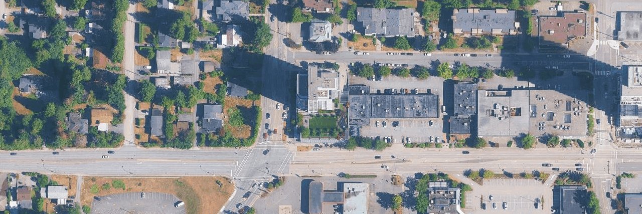 The Austin aerial view