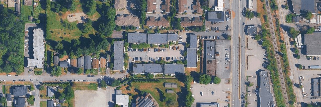 Emerald Court aerial view