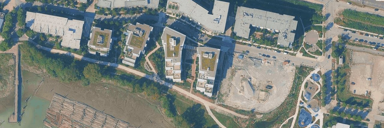 Current At Water's Edge By Polygon aerial view
