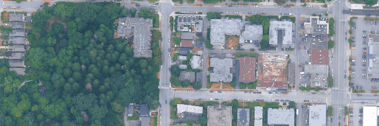 aerial view