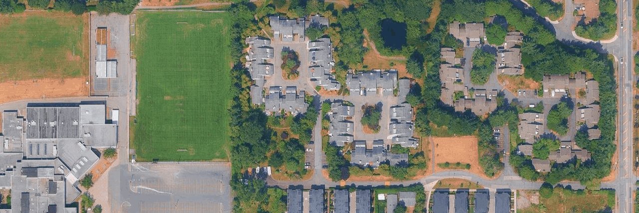 Alder Place aerial view
