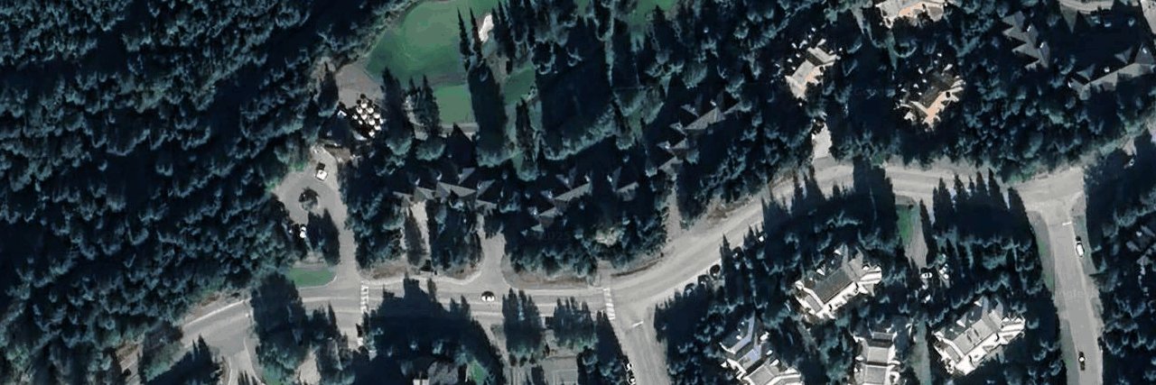 Alpine Greens aerial view