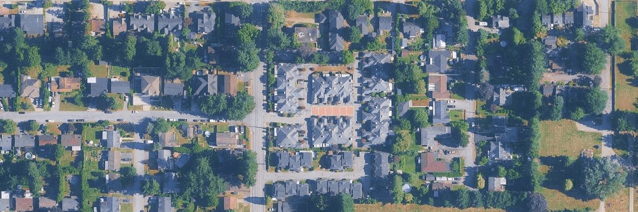 The Maples aerial view