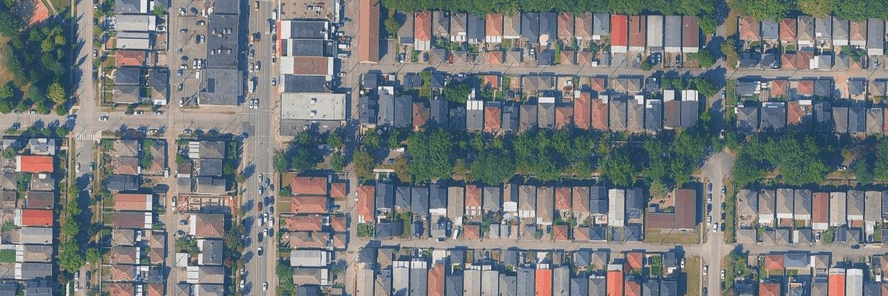 aerial view