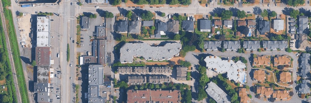 Huntington Gate aerial view