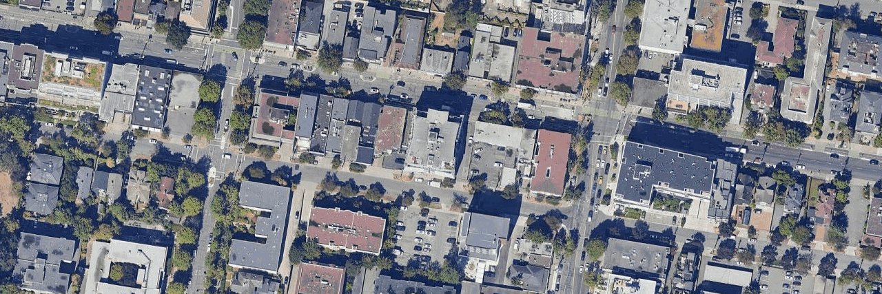 The Mosaic aerial view