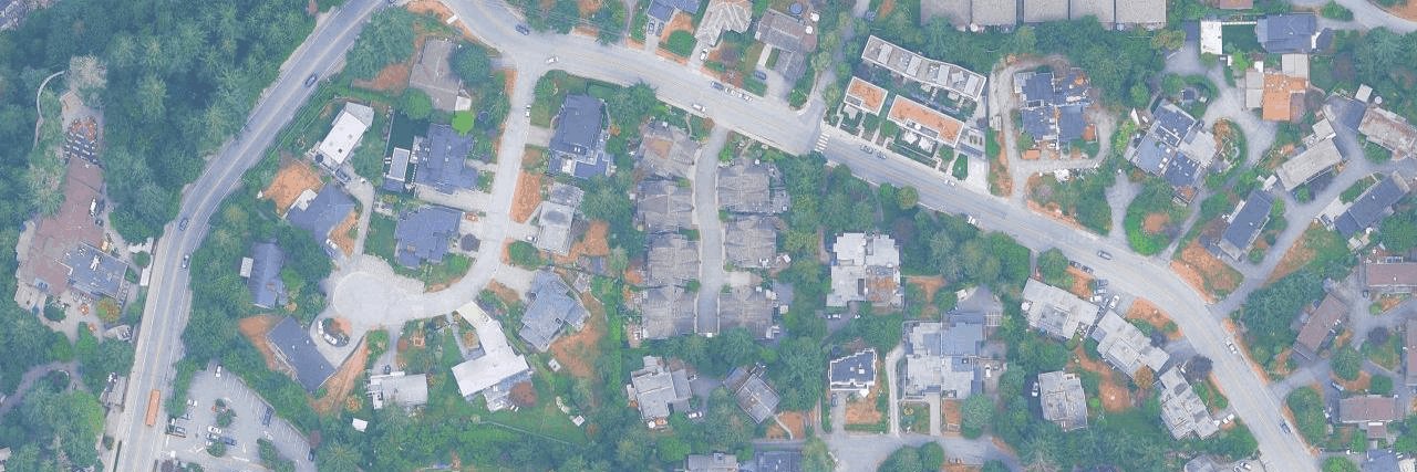 The Crescent aerial view