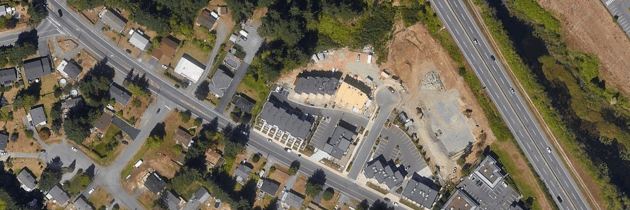 Pacific Station aerial view