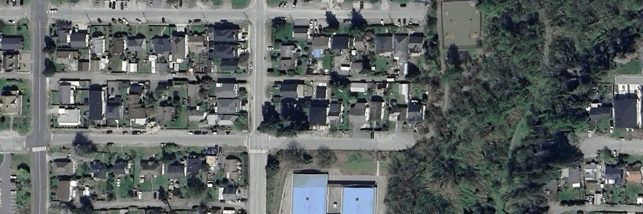 aerial view