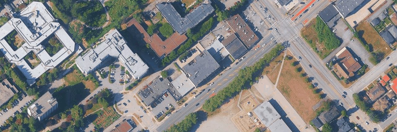 South Burnaby aerial view