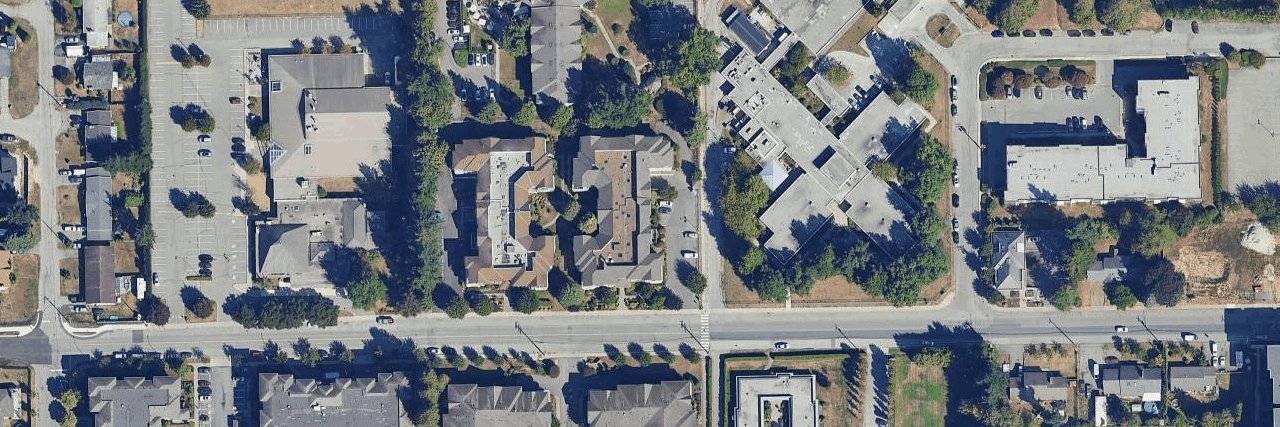 Mayfair Gardens aerial view