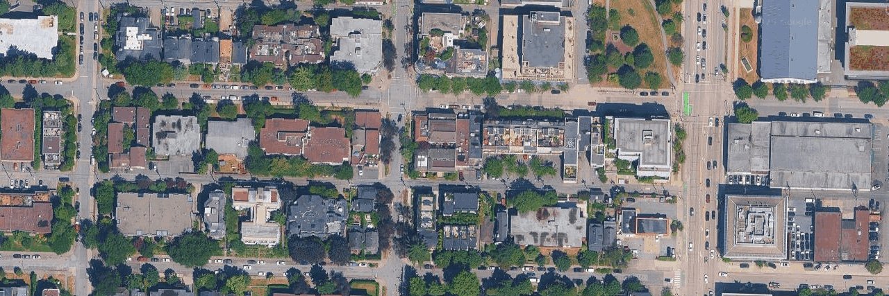 Cypress Mews aerial view