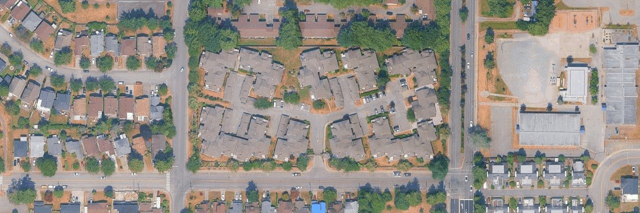 Glenwood Village aerial view