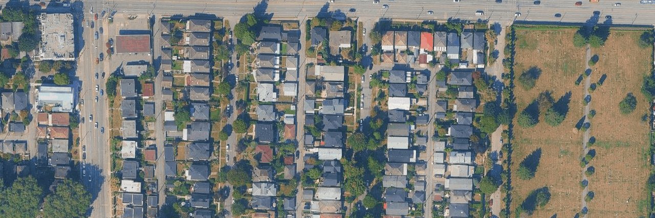 Main Street aerial view