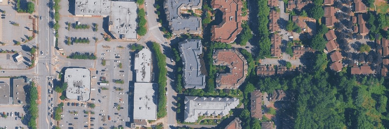 Main Street aerial view