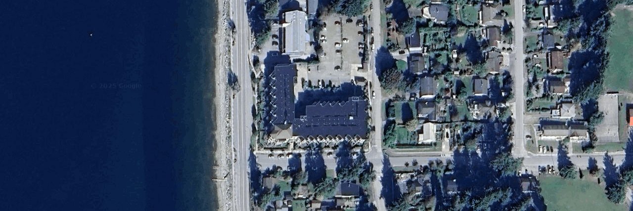 The West aerial view