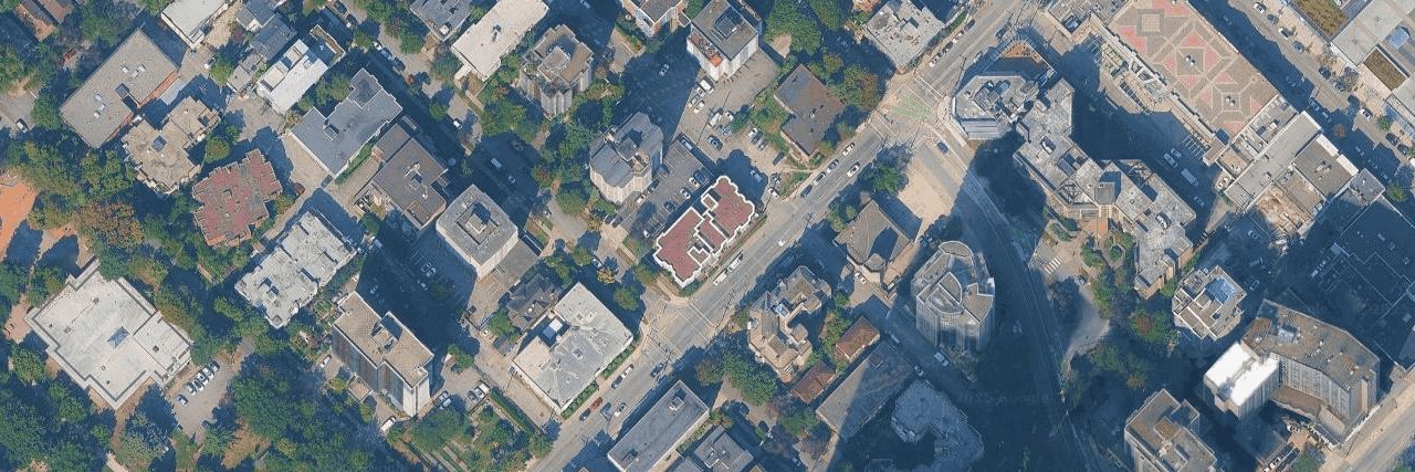 Kristoff Place aerial view