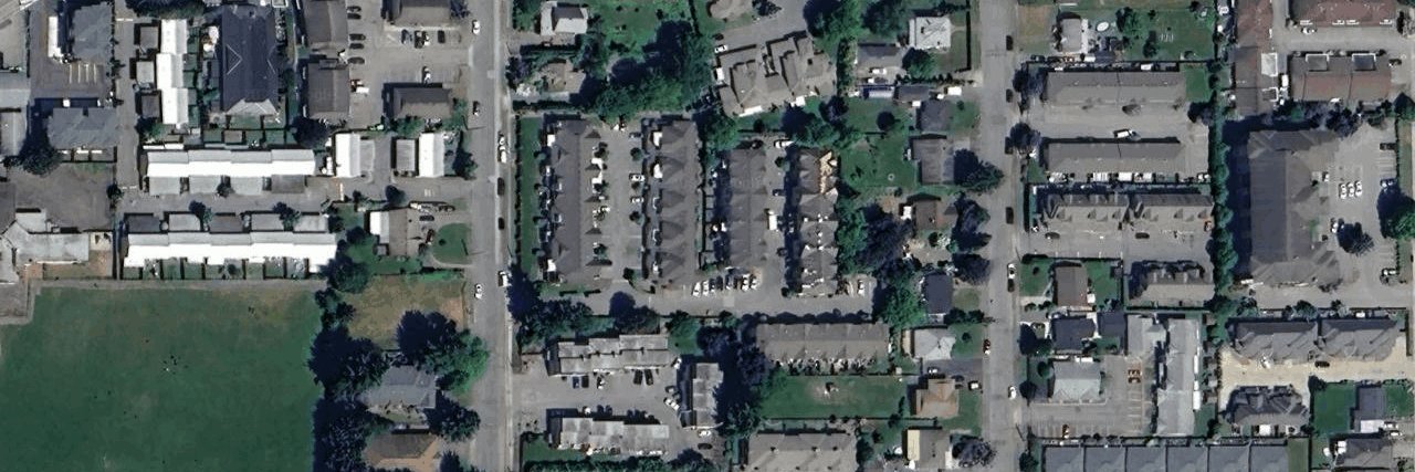 Hawthorne Place aerial view