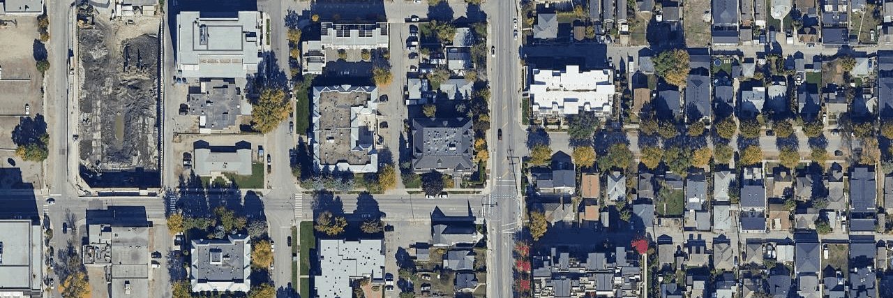 aerial view