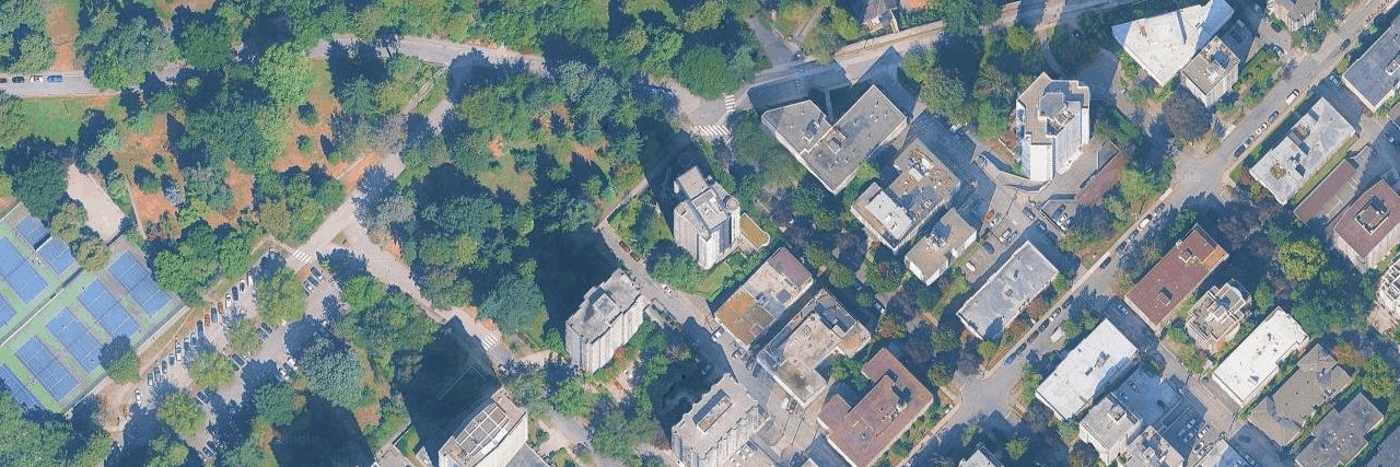 The Presidio aerial view