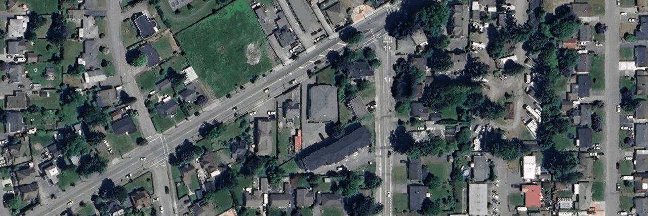 Carmanah aerial view