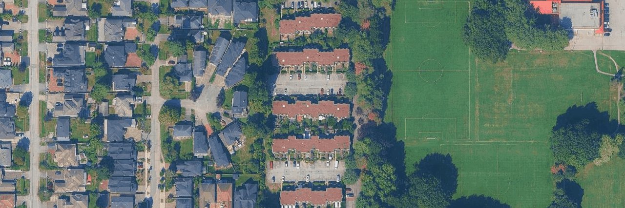 Cambridge Place aerial view
