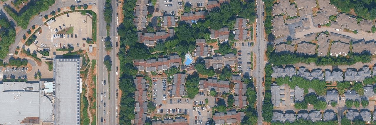 Guildford Mews aerial view