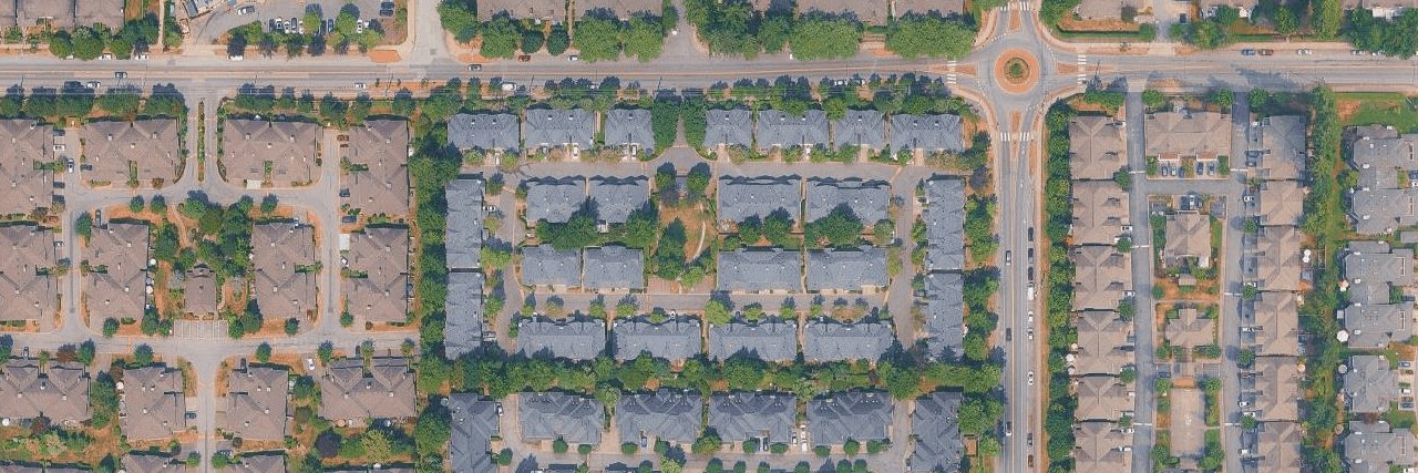 Shelbourne Lane aerial view